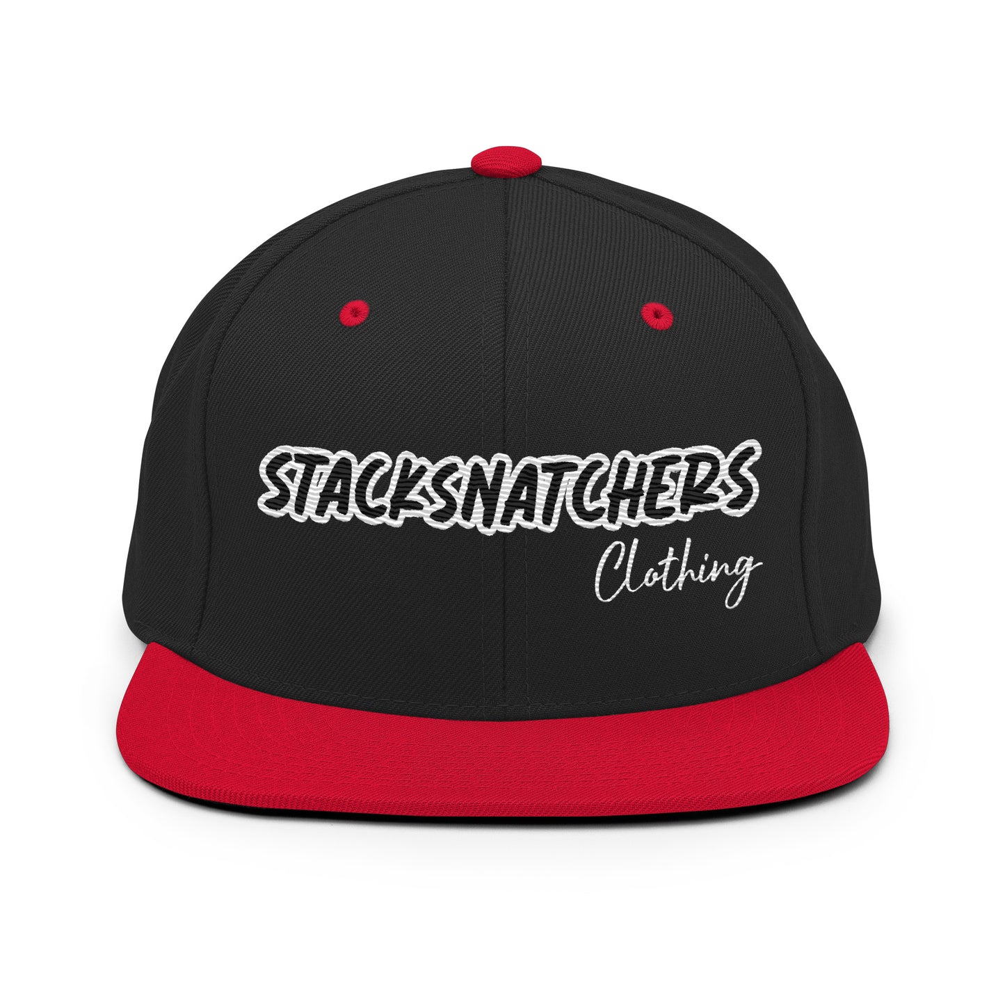 StackSnatchers Snapback Hat (Blk Logo)