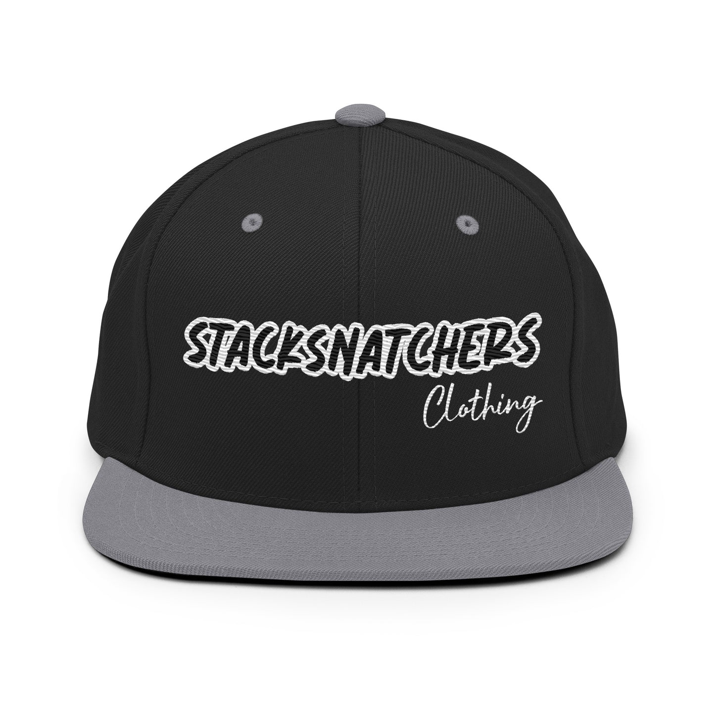 StackSnatchers Snapback Hat (Blk Logo)