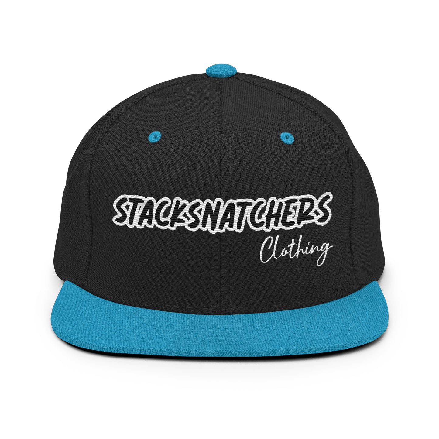 StackSnatchers Snapback Hat (Blk Logo)