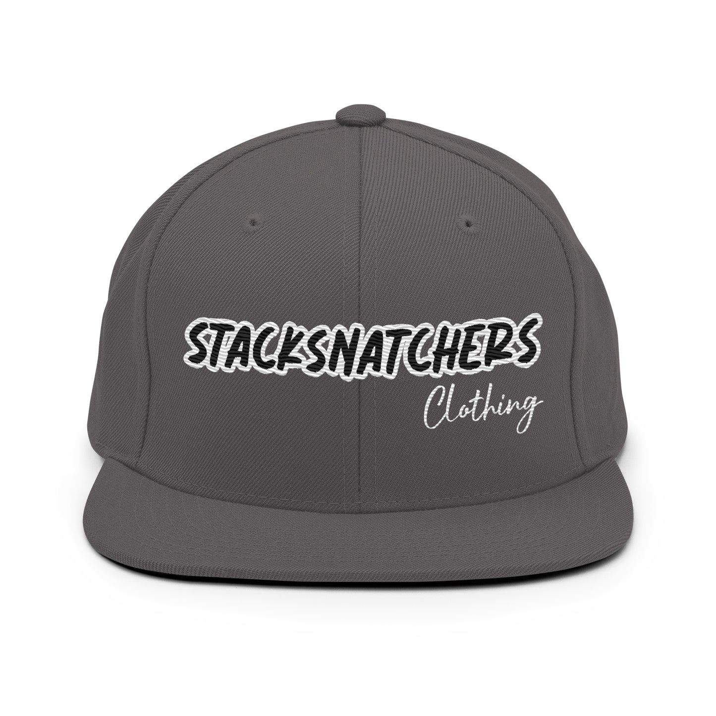 StackSnatchers Snapback Hat (Blk Logo)