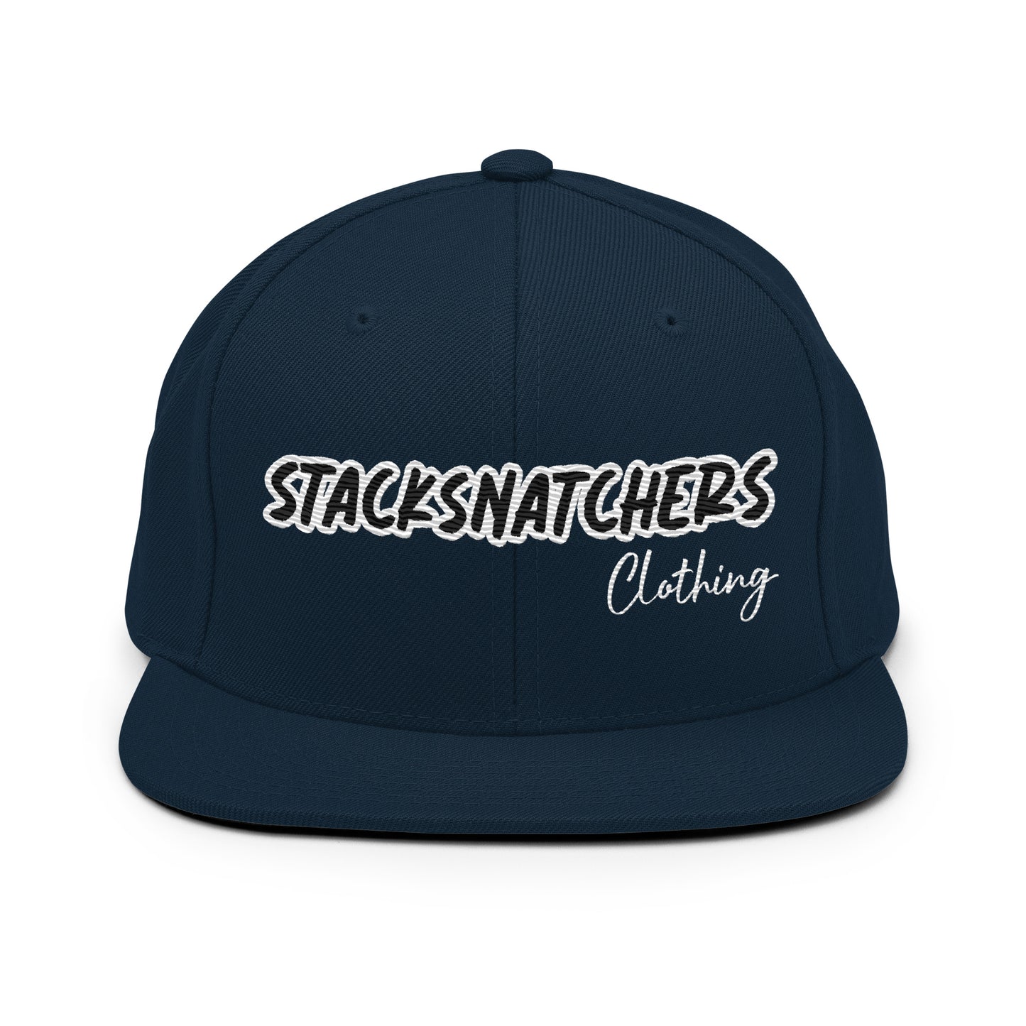 StackSnatchers Snapback Hat (Blk Logo)