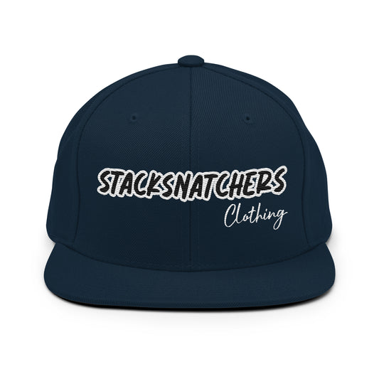 StackSnatchers Snapback Hat (Blk Logo)