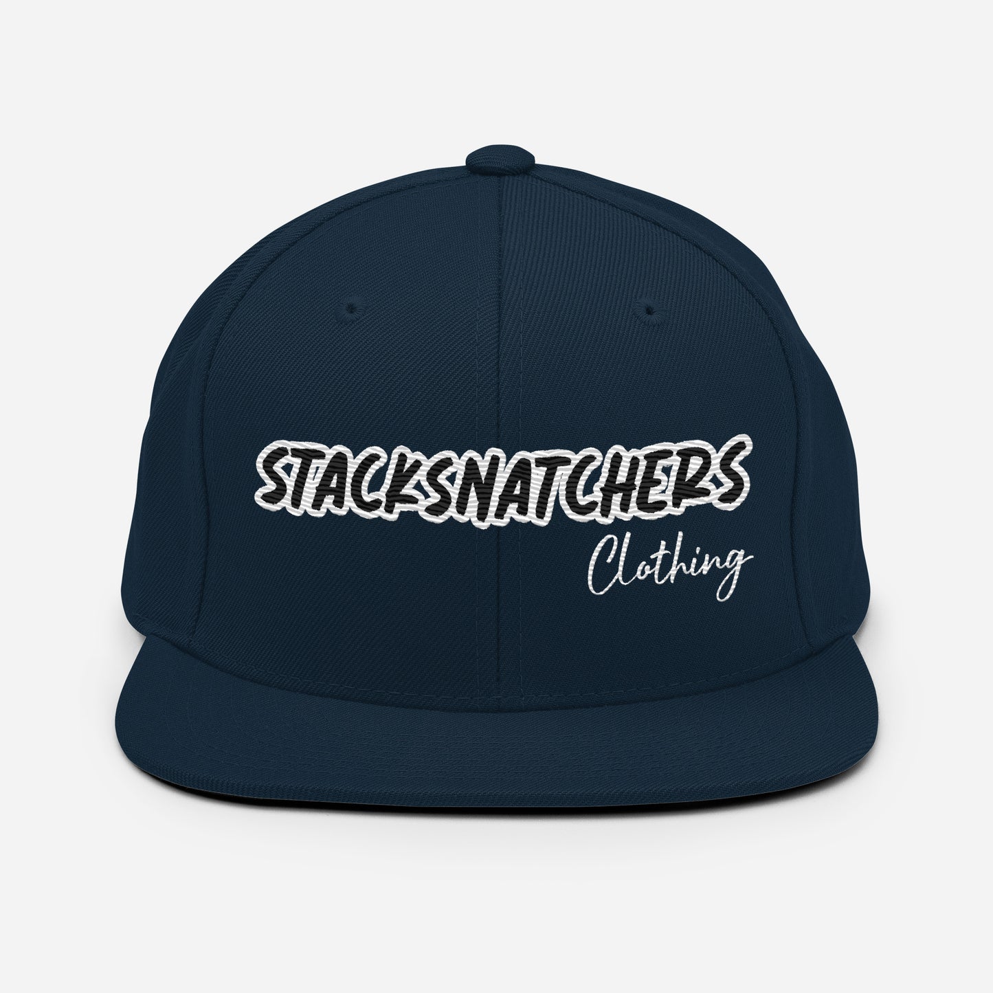 StackSnatchers Snapback Hat (Blk Logo)