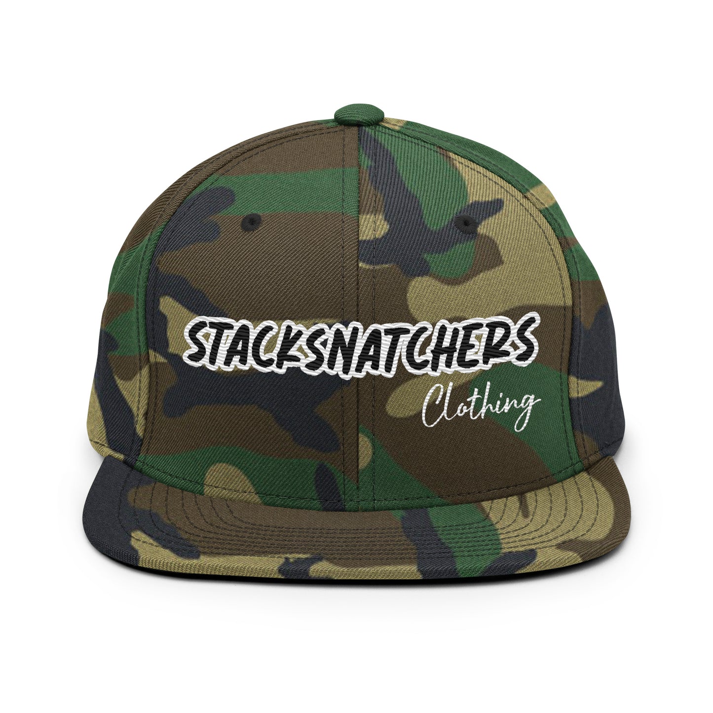 StackSnatchers Snapback Hat (Blk Logo)