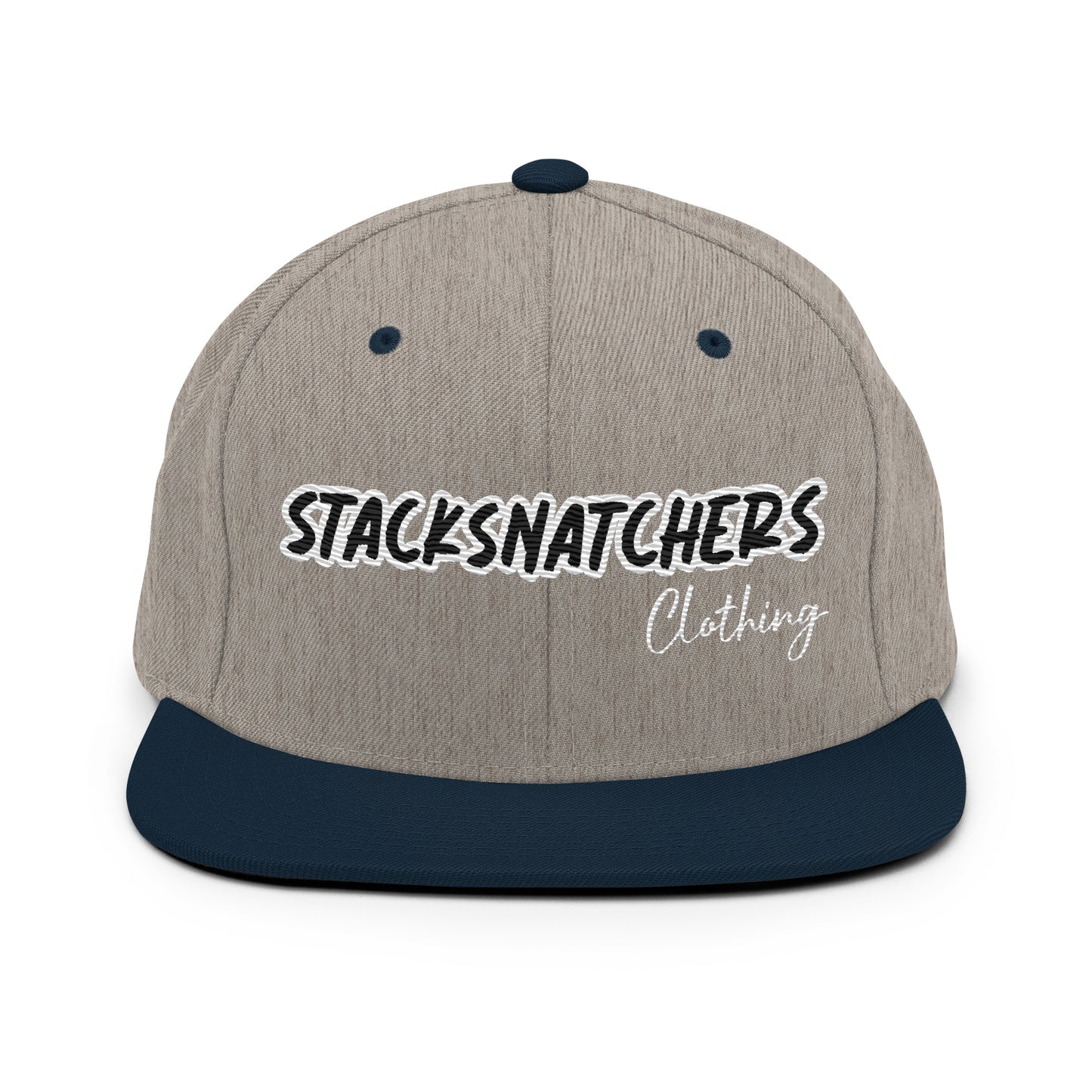 StackSnatchers Snapback Hat (Blk Logo)
