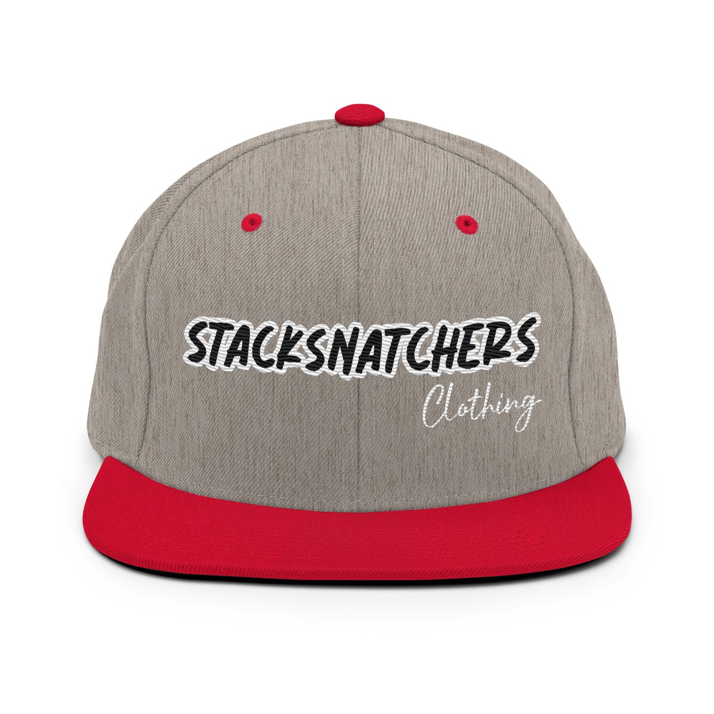 StackSnatchers Snapback Hat (Blk Logo)