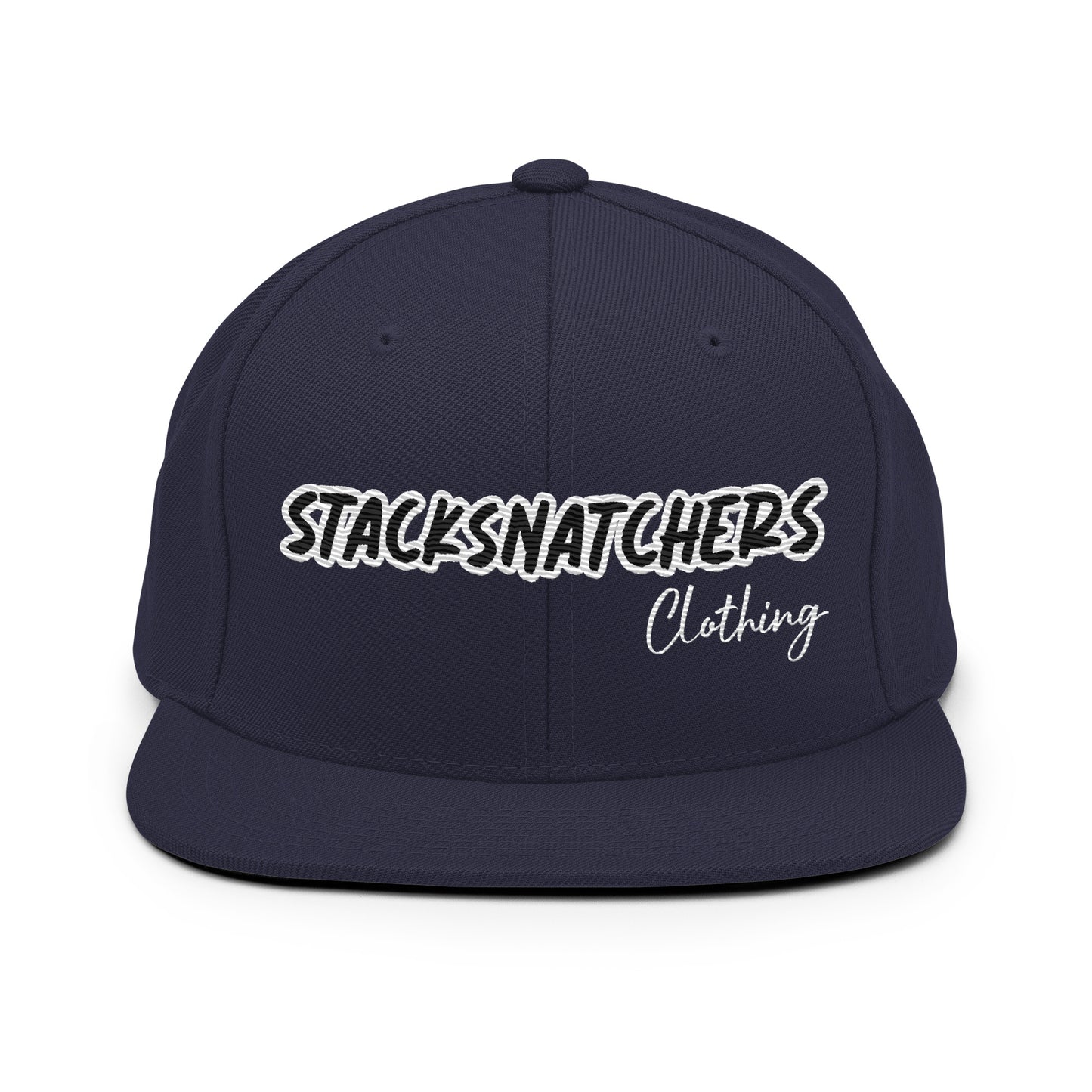 StackSnatchers Snapback Hat (Blk Logo)