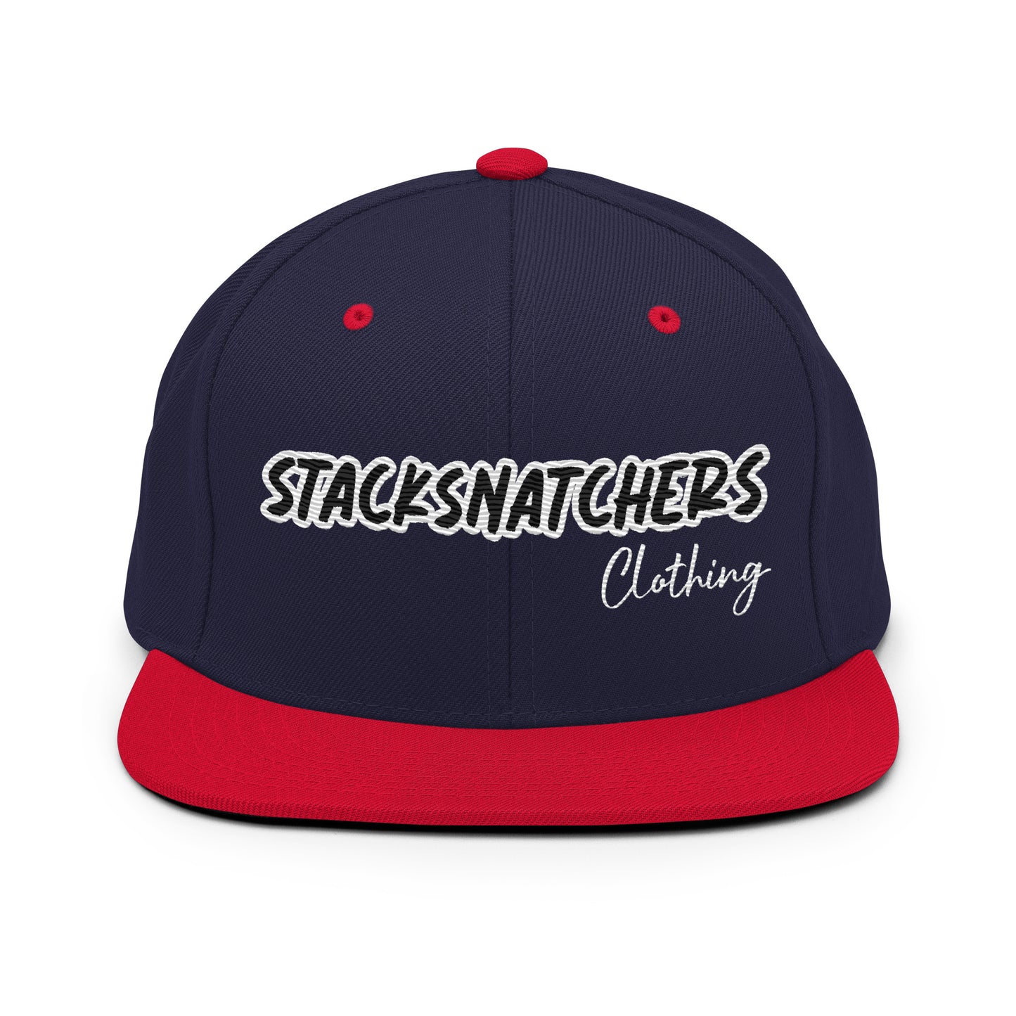 StackSnatchers Snapback Hat (Blk Logo)