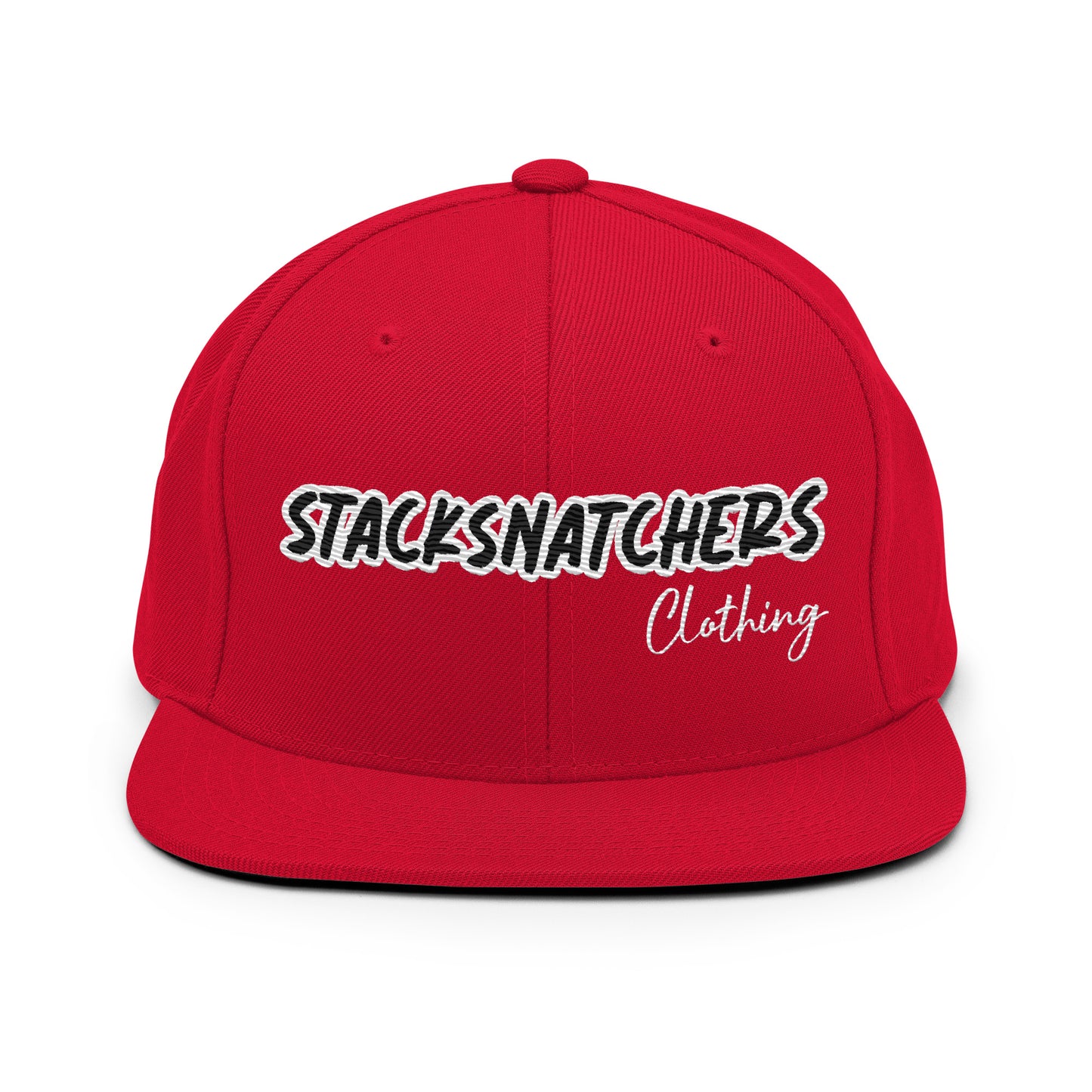 StackSnatchers Snapback Hat (Blk Logo)