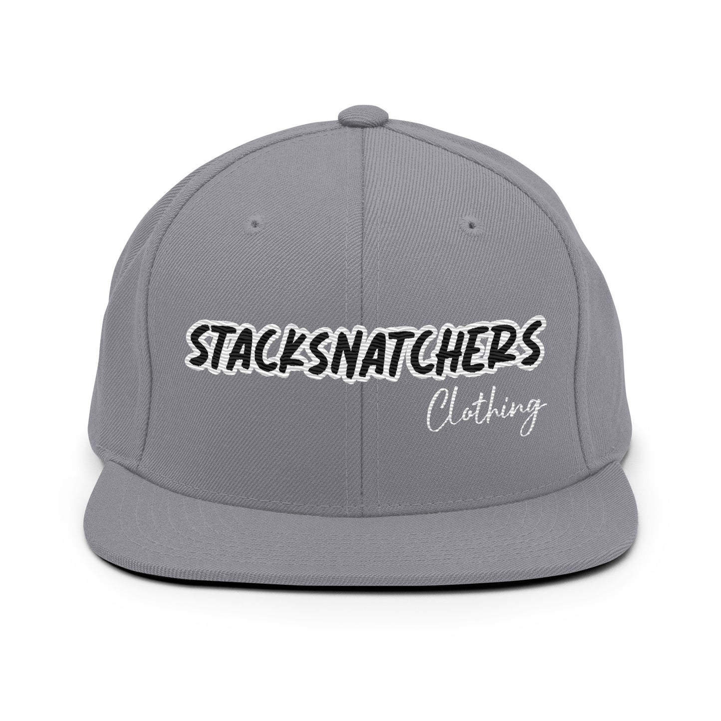 StackSnatchers Snapback Hat (Blk Logo)