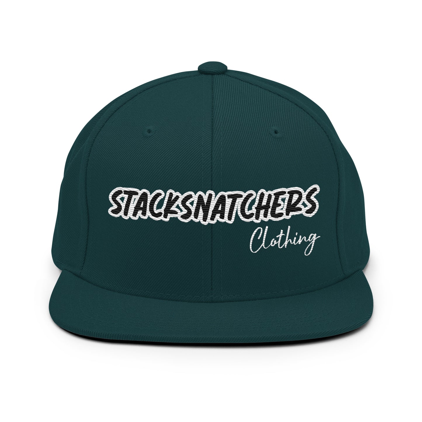 StackSnatchers Snapback Hat (Blk Logo)